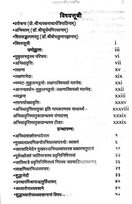Abhidhavrittimatrika (Kavya)